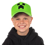 Minecraft Creeper Snapback Hat Youth Adjustable Baseball Cap OSFM