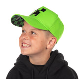 Minecraft Creeper Snapback Hat Youth Adjustable Baseball Cap OSFM