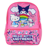 Sanrio Backpack Hello Kitty and Friends Kuromi My Melody 16" School Bookbag