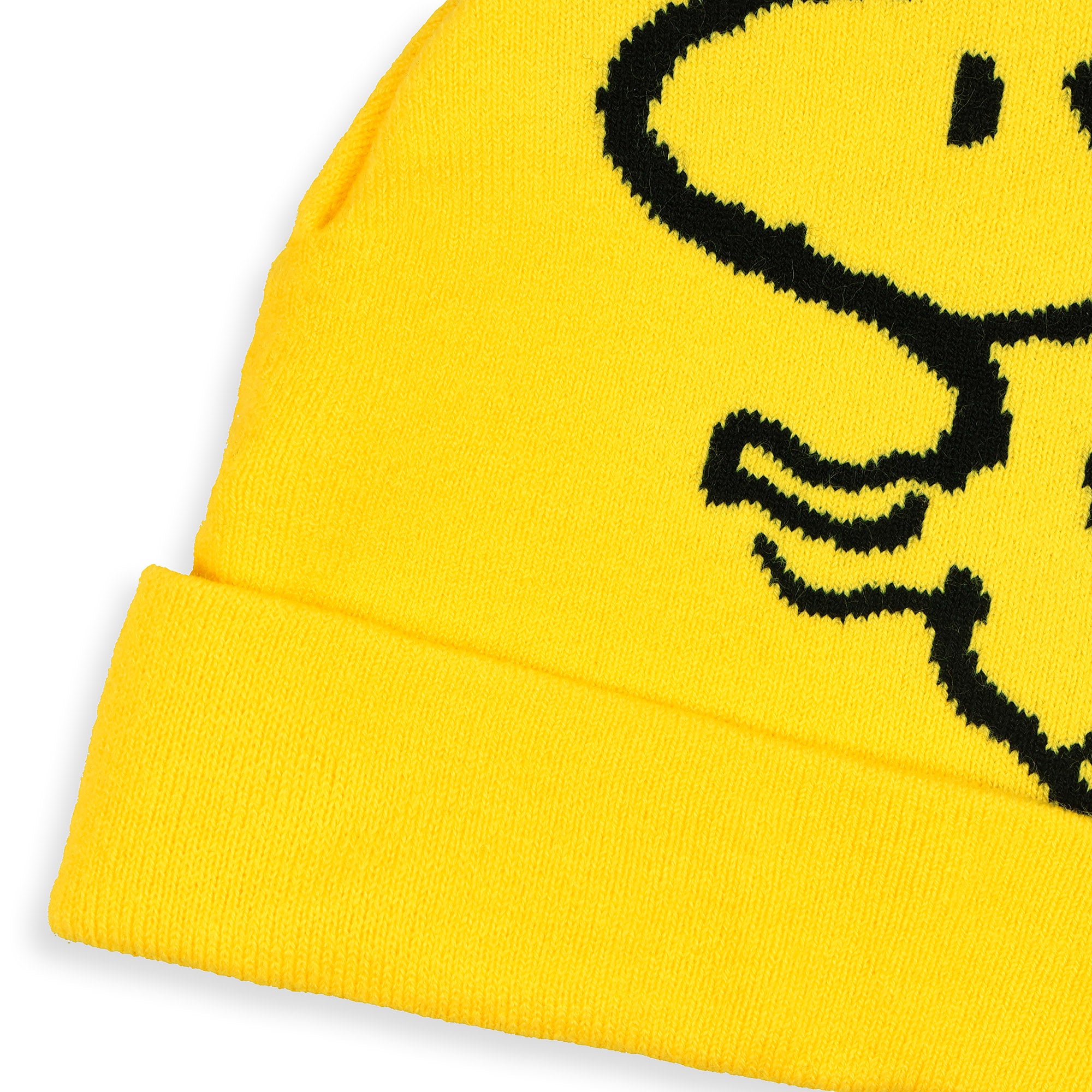 Peanuts Woodstock Beanie 3D Hair Character Cuffed Pom Beanie Hat Cap
