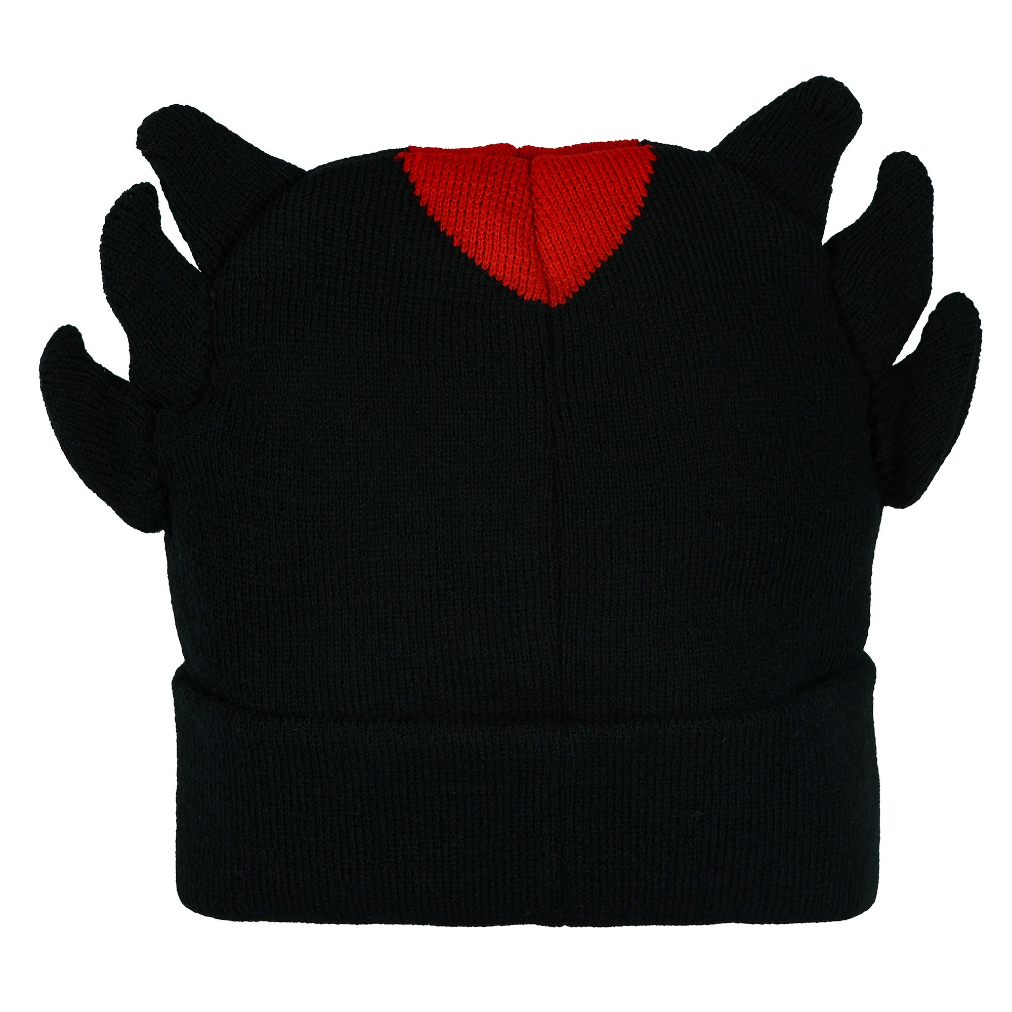 Sonic The Hedgehog Beanie Shadow 3D Ears Quills Embroidered Cuff Knitted Cap Hat