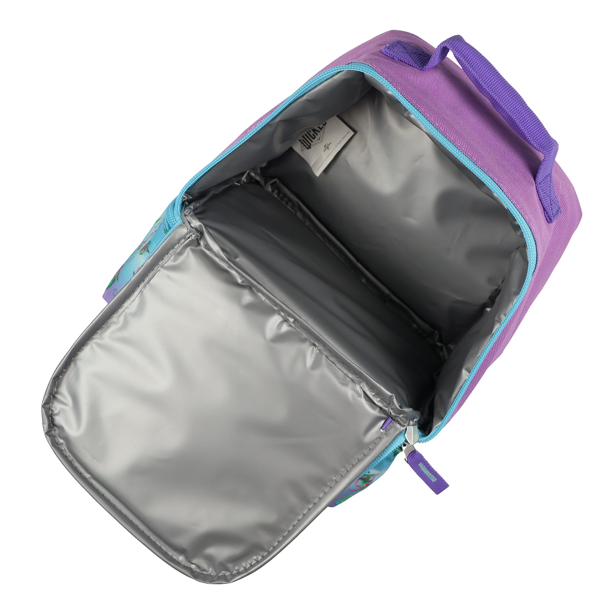 Wicked Lunch Box Glinda and Elphaba Insulated Dual Compartment 9" Tote Bag