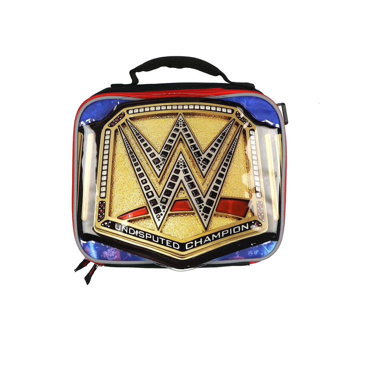 WWE Backpack 5-Piece Set Undisputed Champion 16" Book Bag with Lunch Box