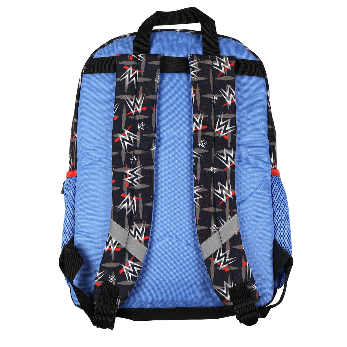 WWE Backpack 5-Piece Set Undisputed Champion 16" Book Bag with Lunch Box