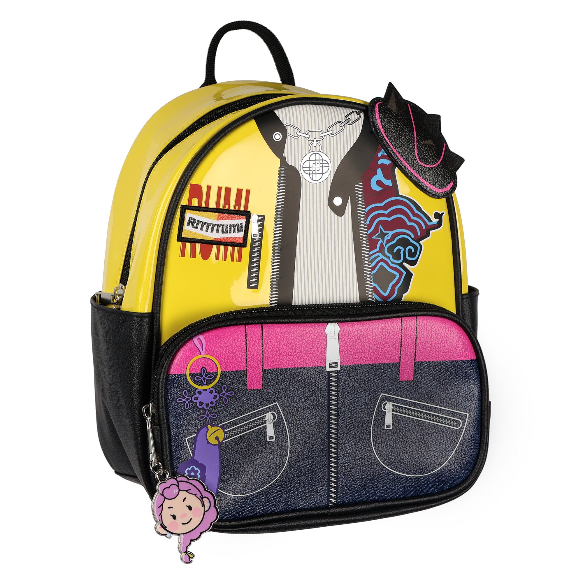 K-Pop Demon Hunters Mini Backpack Rumi Character Inspired HUNTR/X 10.5" Tote