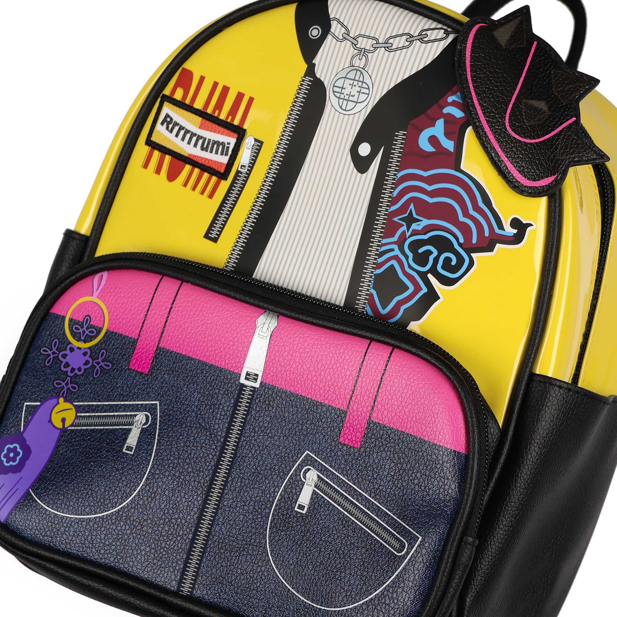 K-Pop Demon Hunters Mini Backpack Rumi Character Inspired HUNTR/X 10.5" Tote