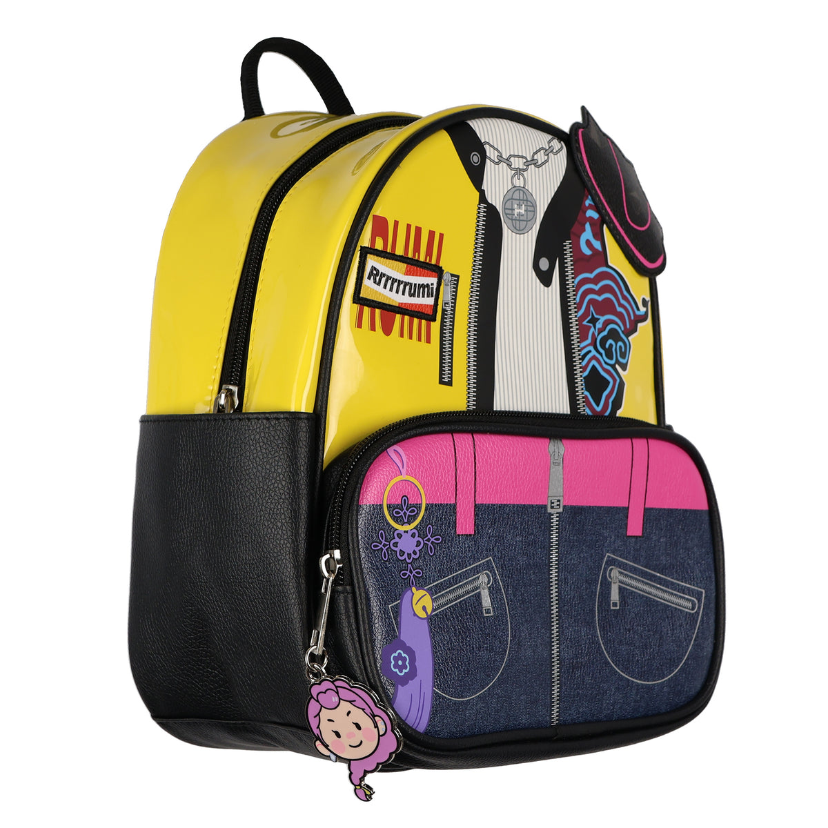 K-Pop Demon Hunters Mini Backpack Rumi Character Inspired HUNTR/X 10.5" Tote