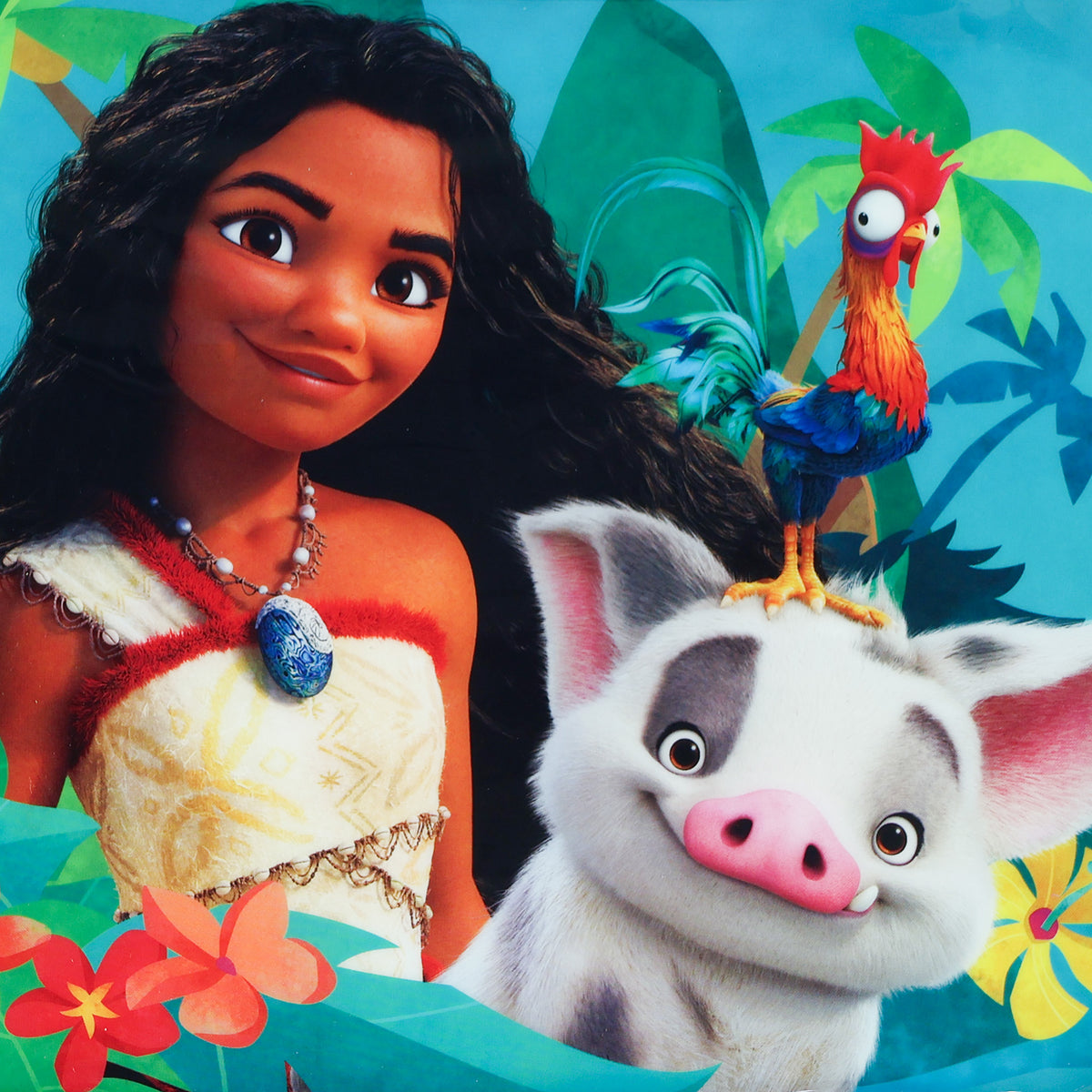 Disney Moana Lunch Box Insulated Full-Zip Soft Sided Tote Bag 10"