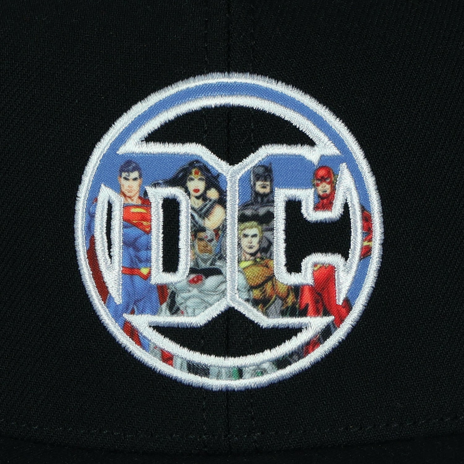 DC Comics Hat Men's Superman Wonder Woman Batman The Flash Embroidered Snapback