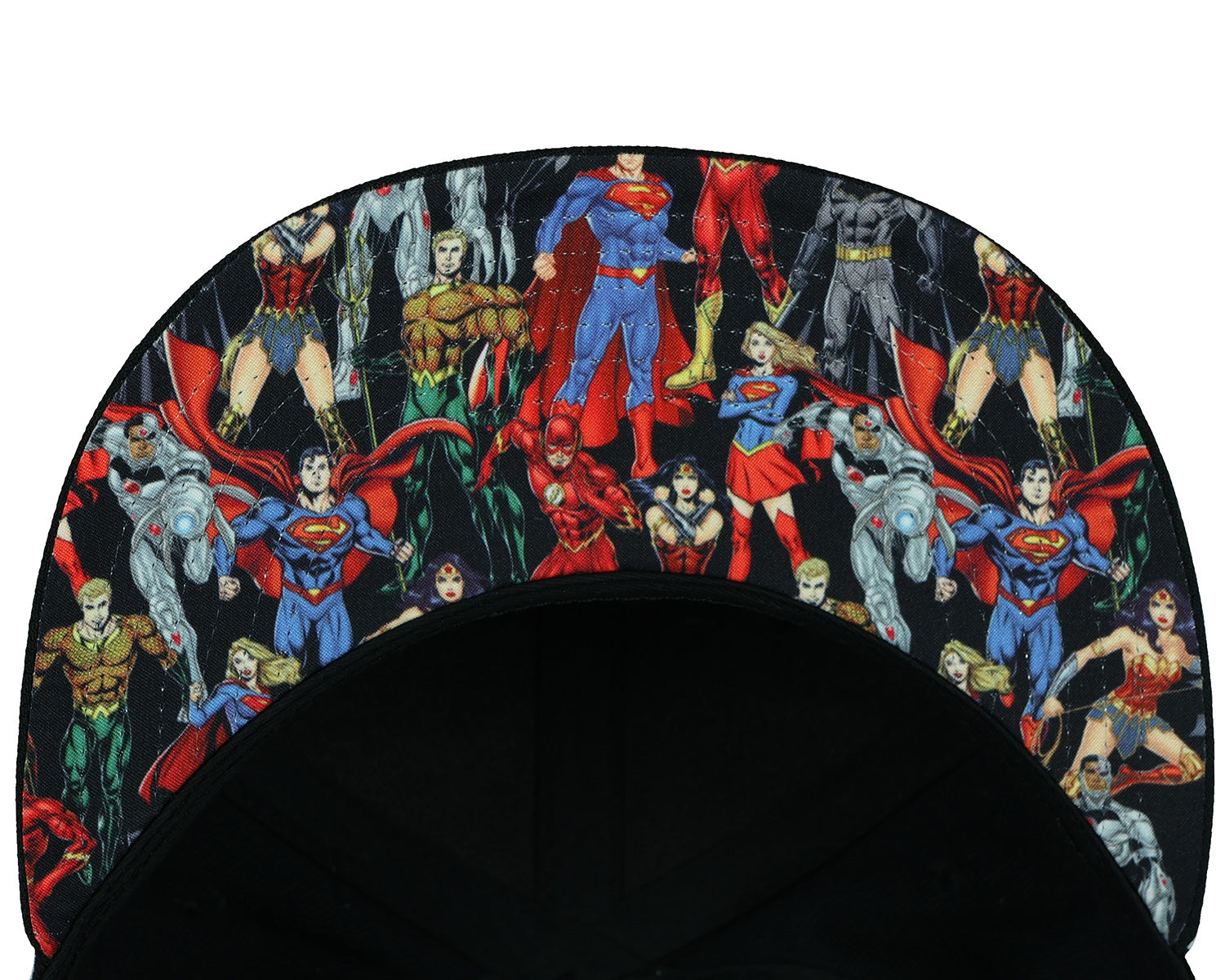 DC Comics Hat Men's Superman Wonder Woman Batman The Flash Embroidered Snapback