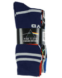 Pink Floyd Socks Men's Icon And Logo Rock Band Crew 5 Pair Crew Sock 10-13