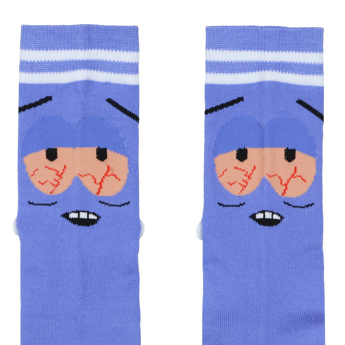 South Park Towelie Character with 3D Arms Adult Mid-Calf Crew Socks 1 Pair
