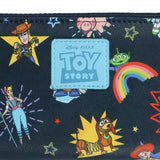 Disney Toy Story Wallet Allover Character Design Full Zip Around Clutch