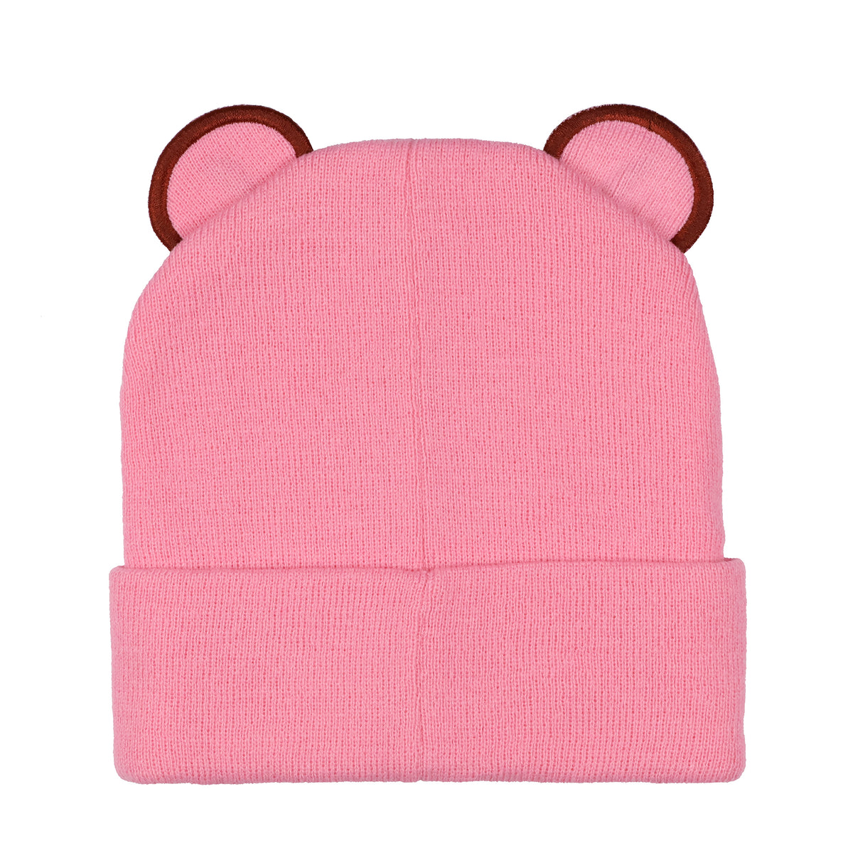 Gloomy Bear Beanie Embroidered Face Design Adult Knitted Winter Hat