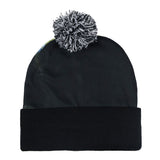 Marvel Venom Beanie Sublimated Fleece Knitted Cuffed Winter Hat with Pom