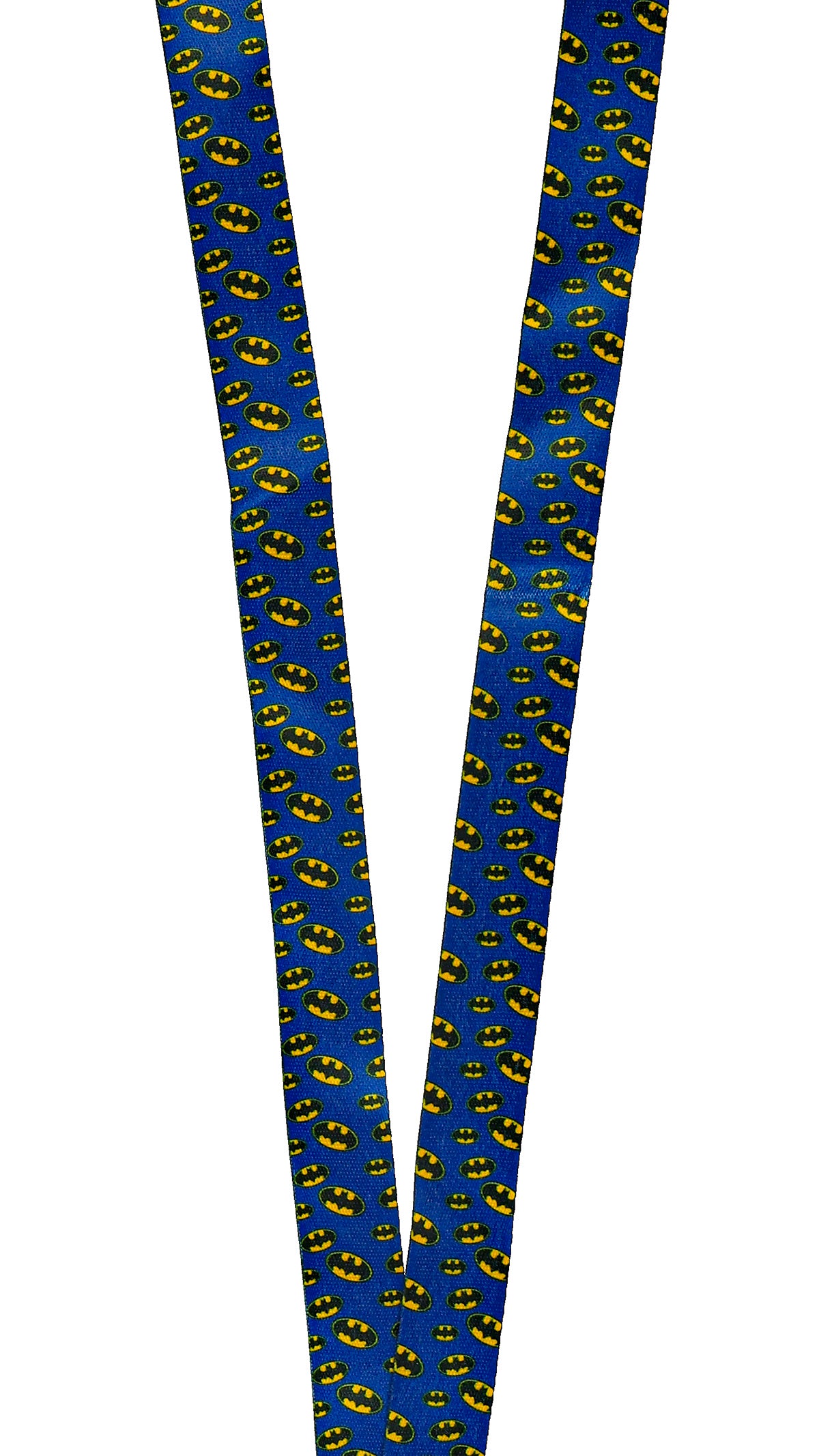 DC Comics Batman Lanyard Breakaway Clip Badge ID Holder With 1.5" Charm