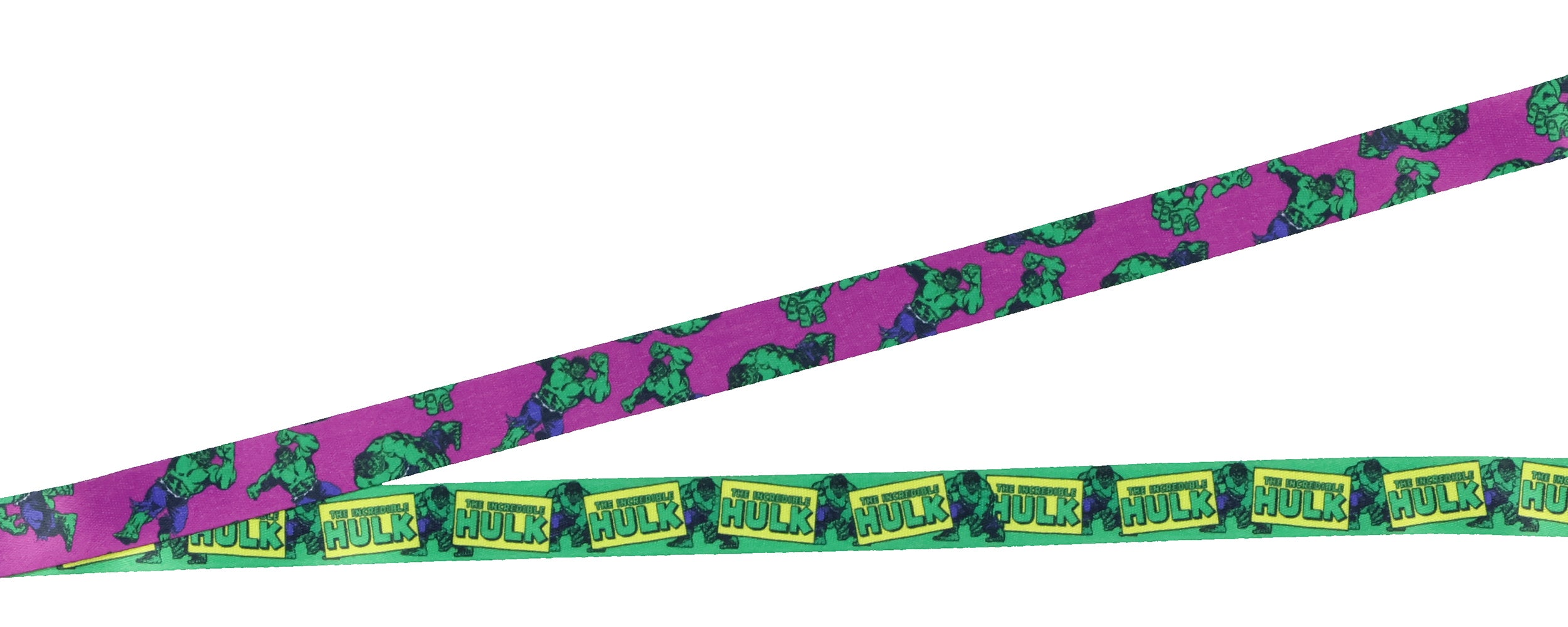 Marvel Comics The Incredible Hulk Breakaway Lanyard with Clear ID Badge Holder