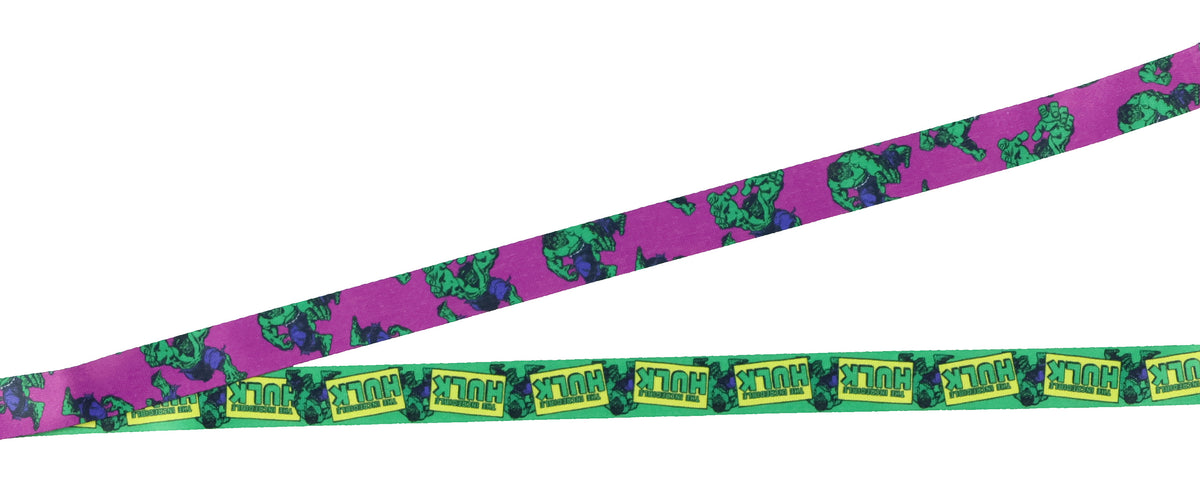 Marvel Comics The Incredible Hulk Breakaway Lanyard with Clear ID Badge Holder