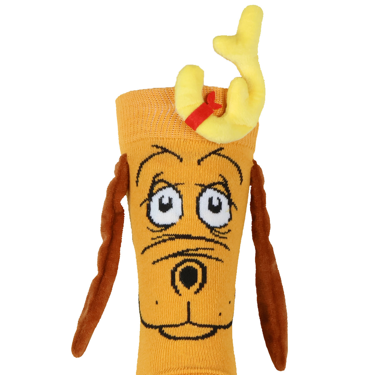Dr. Seuss The Grinch Socks Men's Max Costume Design Adult Mid-Calf Crew Socks
