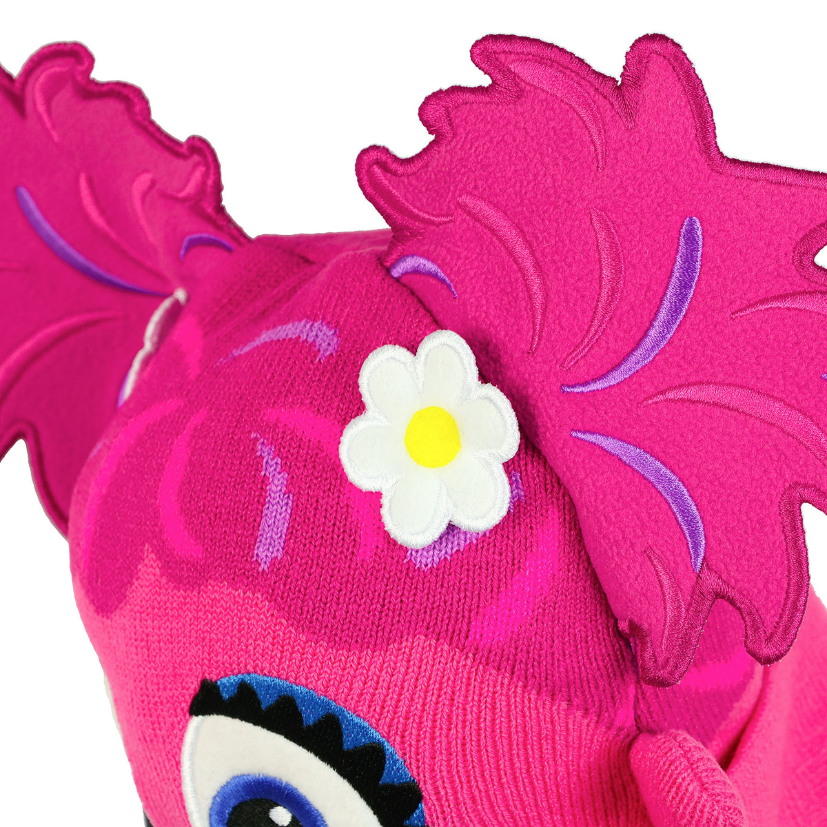 Sesame Street Beanie Abby Cadabby Embroidered Knit Cuff Hat, Women's OSFM