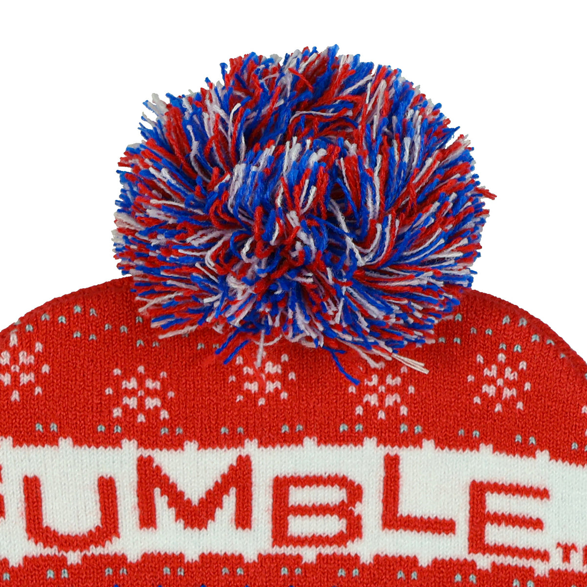Rudolph the Red-Nosed Reindeer Beanie Bumble Ugly Sweater Knit Hat Adult, OSFM