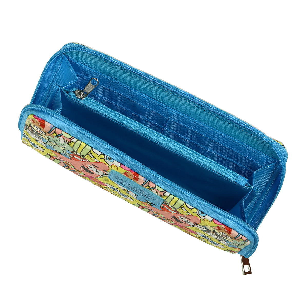 Nickelodeon SpongeBob SquarePants Zip Around Wallet AOP Character Collage