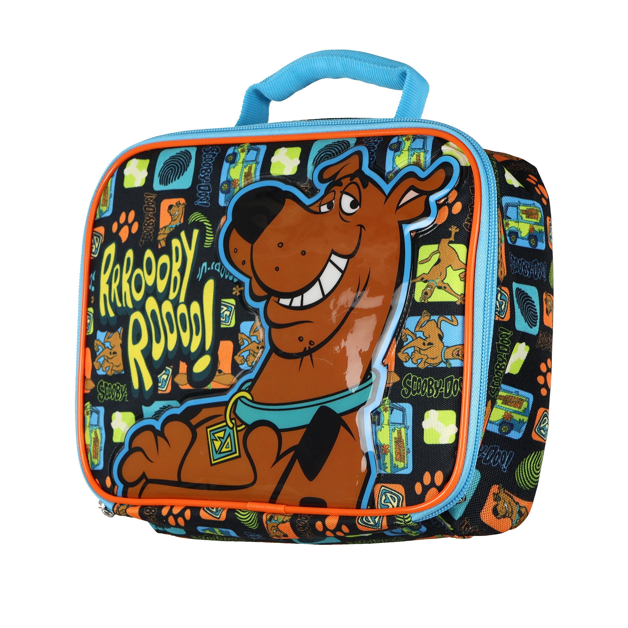 Scooby Doo Lunch Box Character Inspired Zip Around Insulated Tote Bag 10"