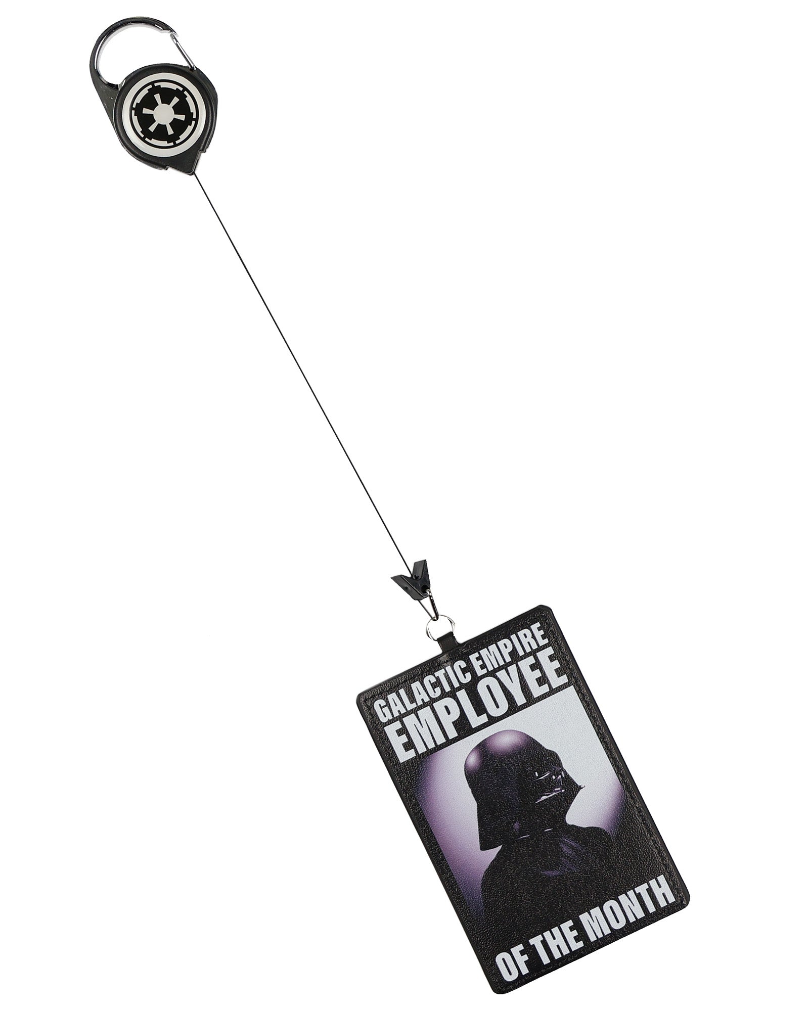 Star Wars Darth Vader Retractable Badge Reel ID Holder Employee of the Month