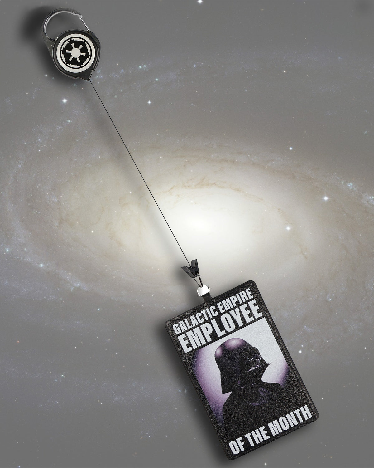 Star Wars Darth Vader Retractable Badge Reel ID Holder Employee of the Month