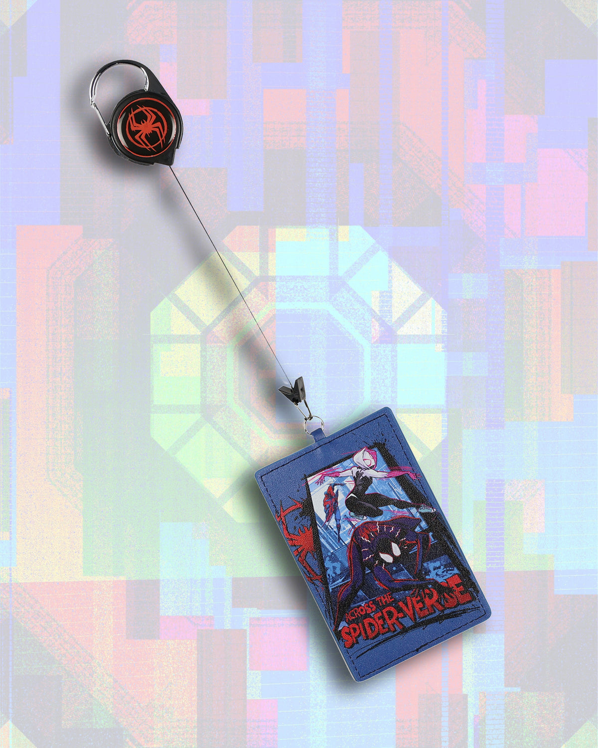 Marvel Spider-Man: Across The Spider-Verse Miles Morales Retractable ID Holder