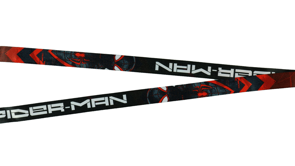 Marvel Spider-Man Lanyard Be Yourself Clear ID Badge Holder Breakaway Keychain