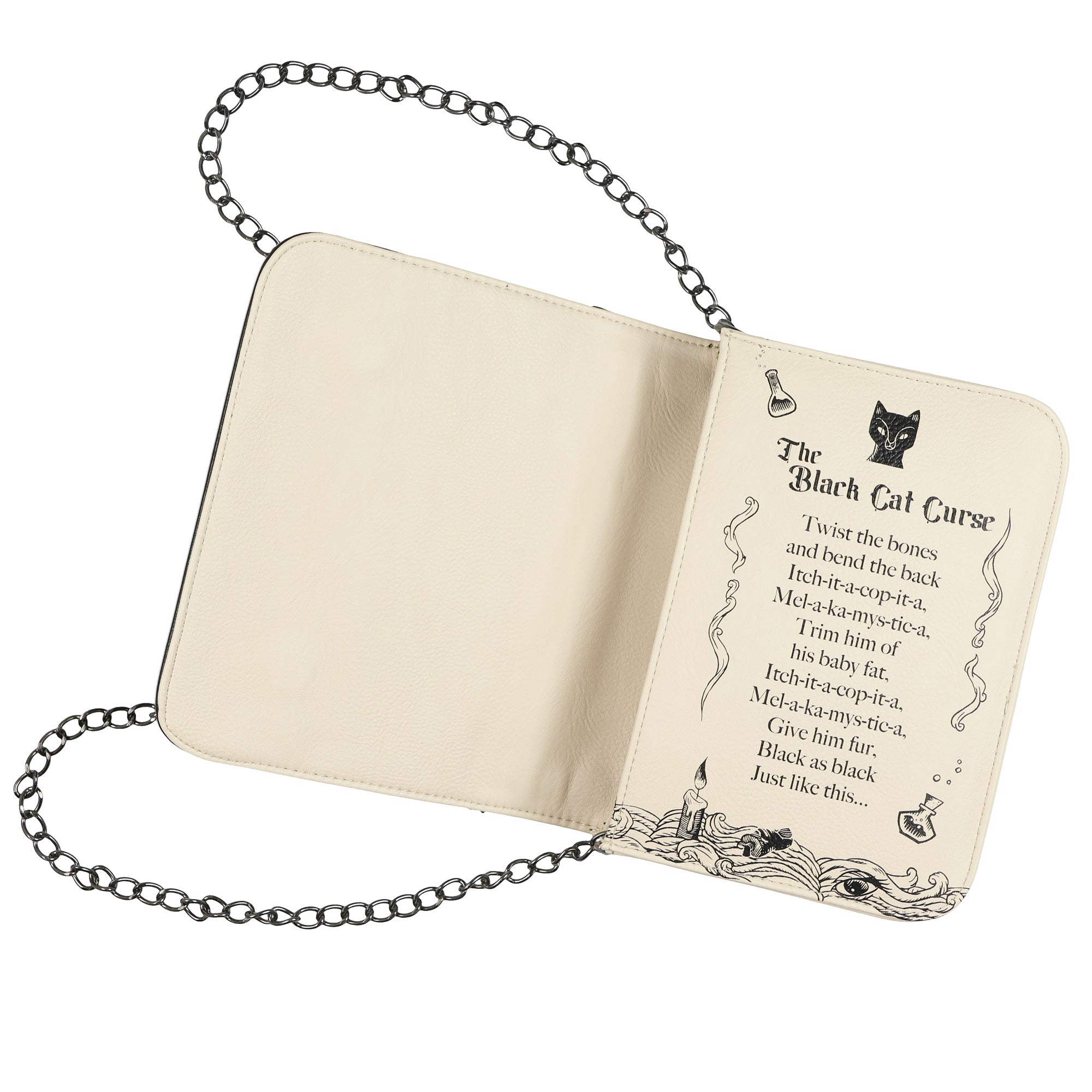 Disney Hocus Pocus The Sanderson Sisters Book Crossbody Purse Shoulder Bag