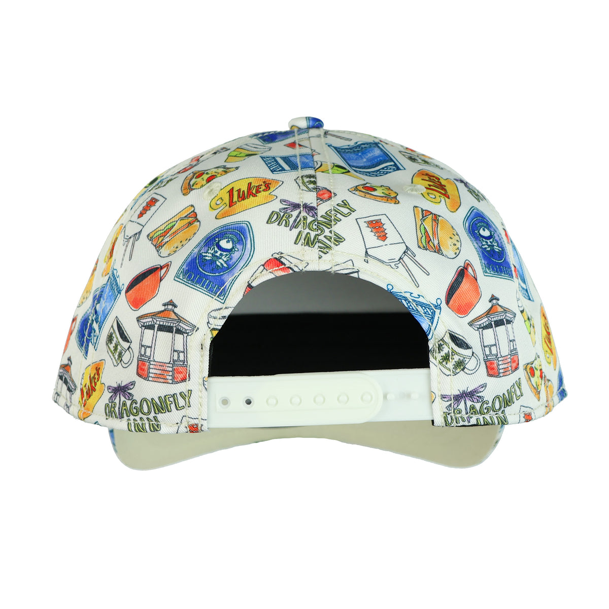 Gilmore Girls Hat All-Over Print Curved Bill Snapback Baseball Cap