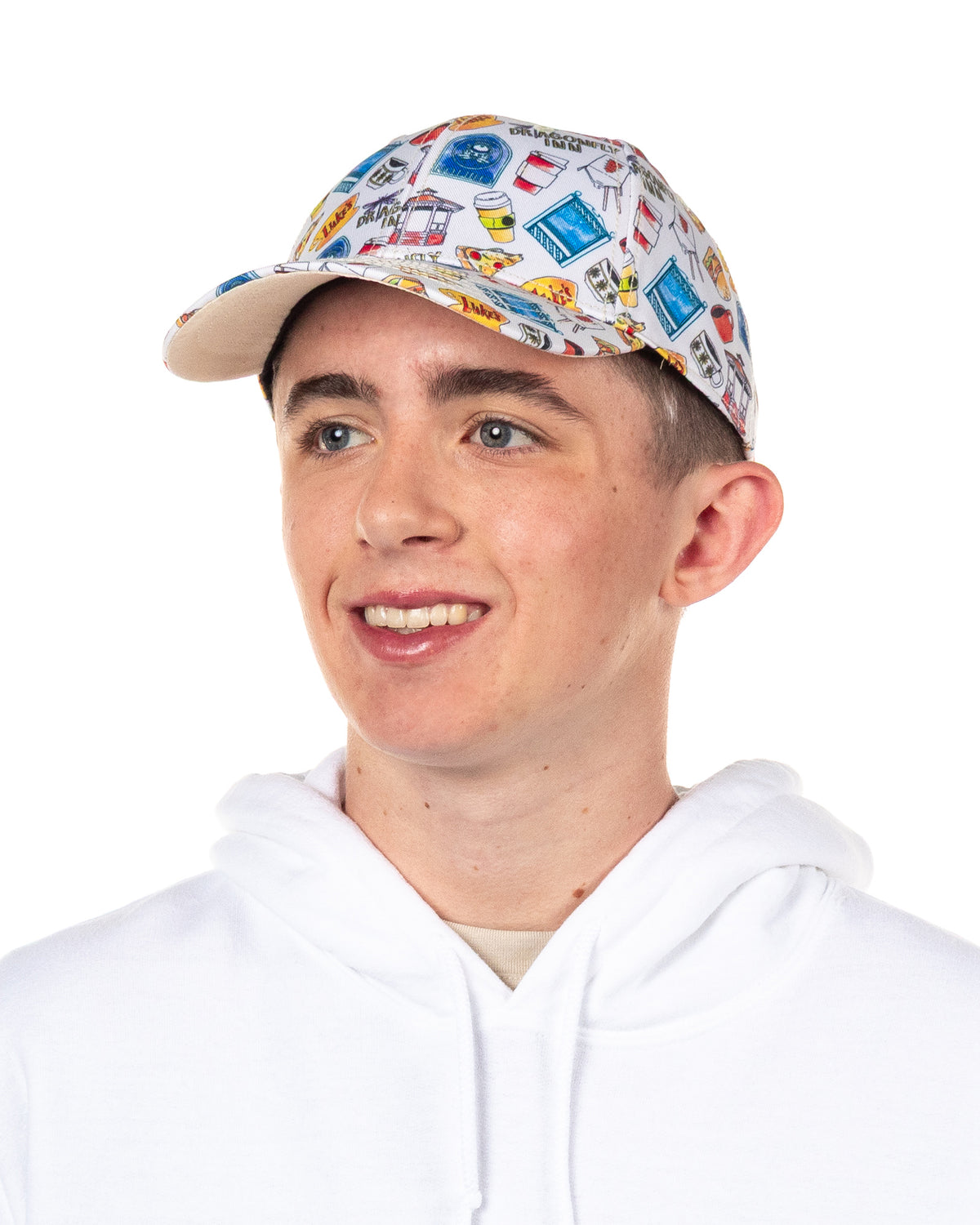 Gilmore Girls Hat All-Over Print Curved Bill Snapback Baseball Cap