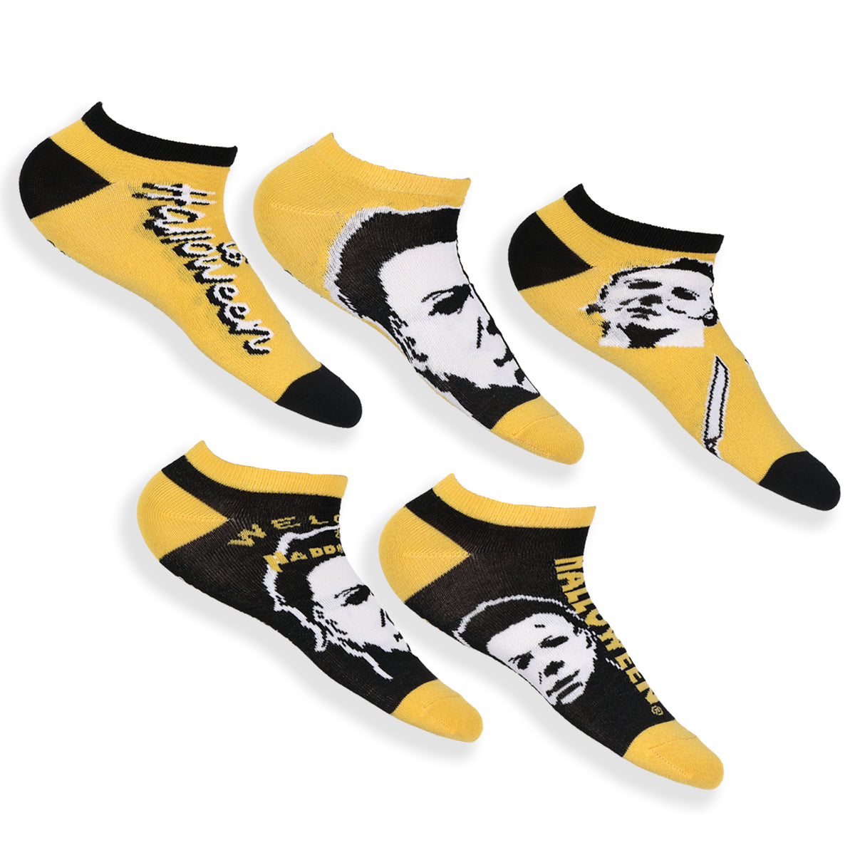 Halloween Socks Women's Michael Myers Everyday Is Halloween 5 Pair Ankle Sock