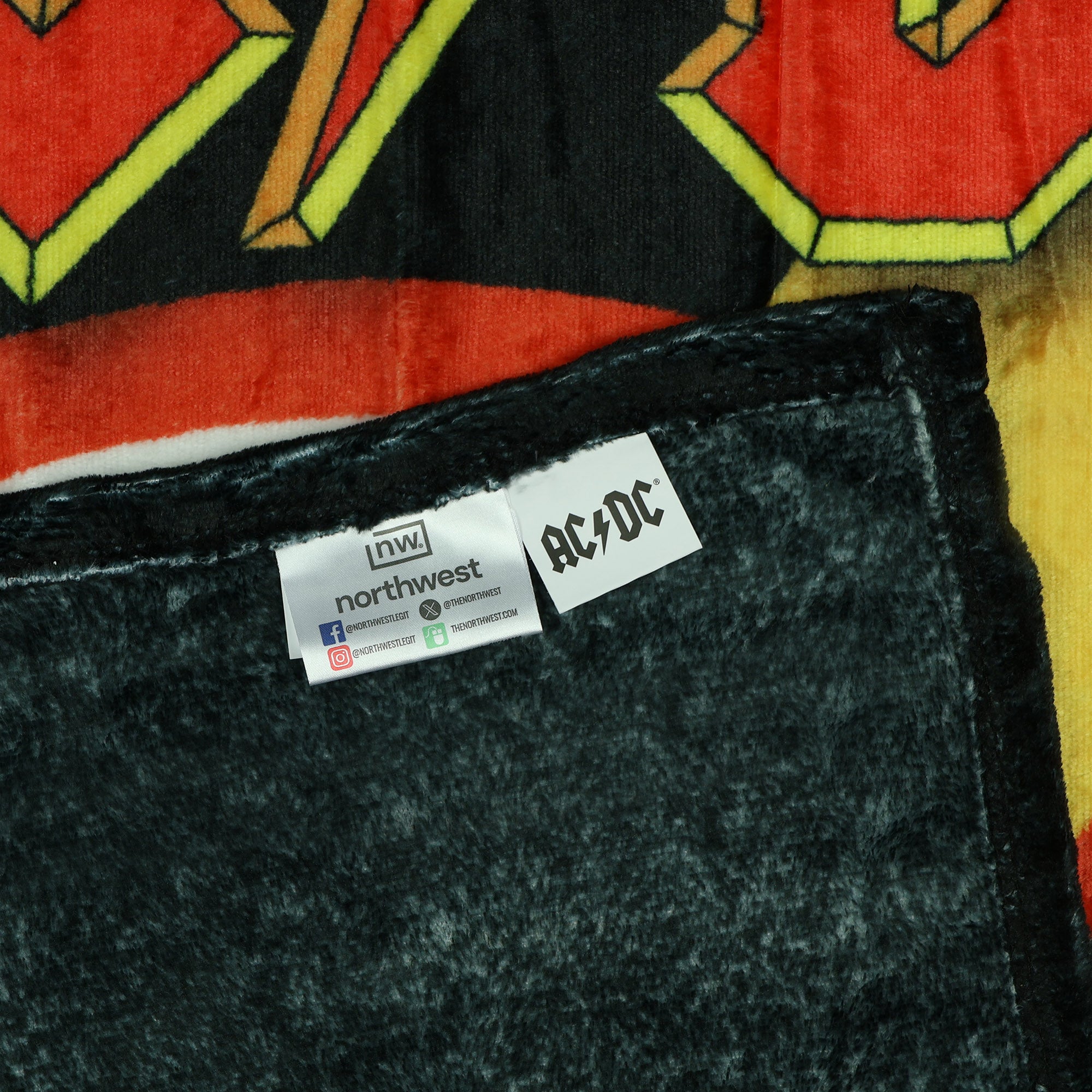 AC/DC Blanket For Those About To Rock 1981 Silk Touch Throw 46"X60"