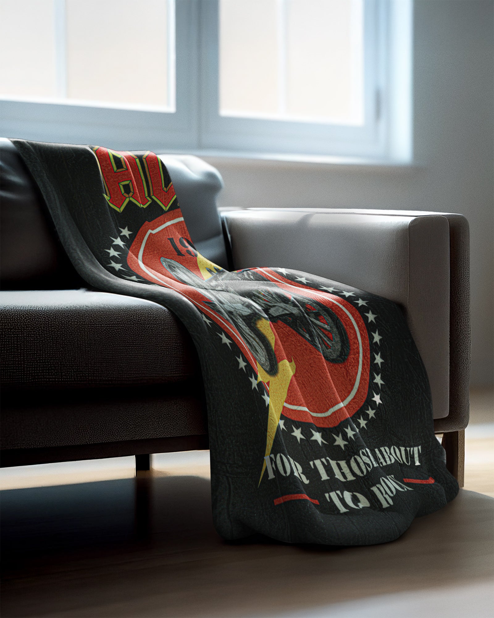 AC/DC Blanket For Those About To Rock 1981 Silk Touch Throw 46"X60"