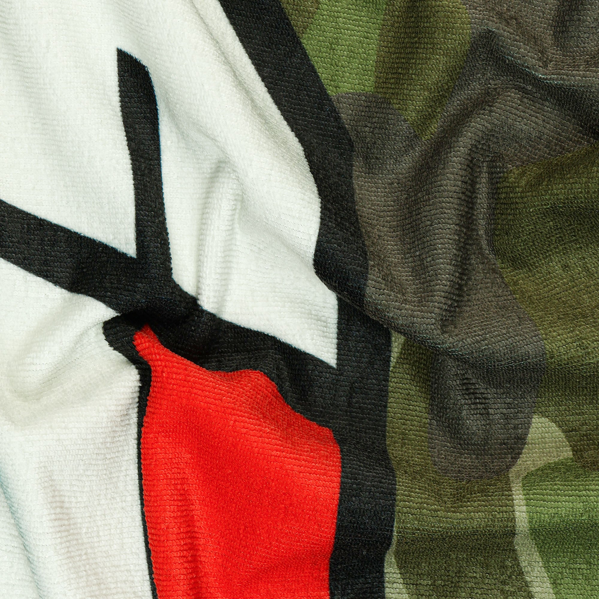 G.I. Joe Beach Towel Microfiber Red White and Blue Logo Camo 30"x60" Pool Bath