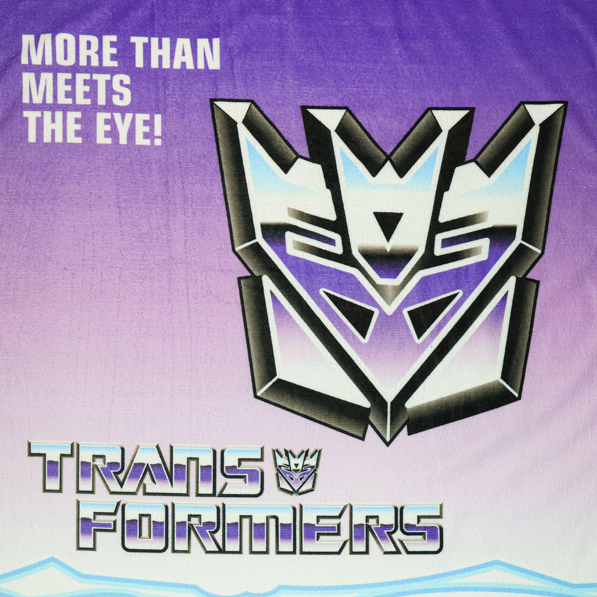 Transformers Beach Towel Gen 1 Autobot Decepticon Duel Forces 30"x60" Pool Bath