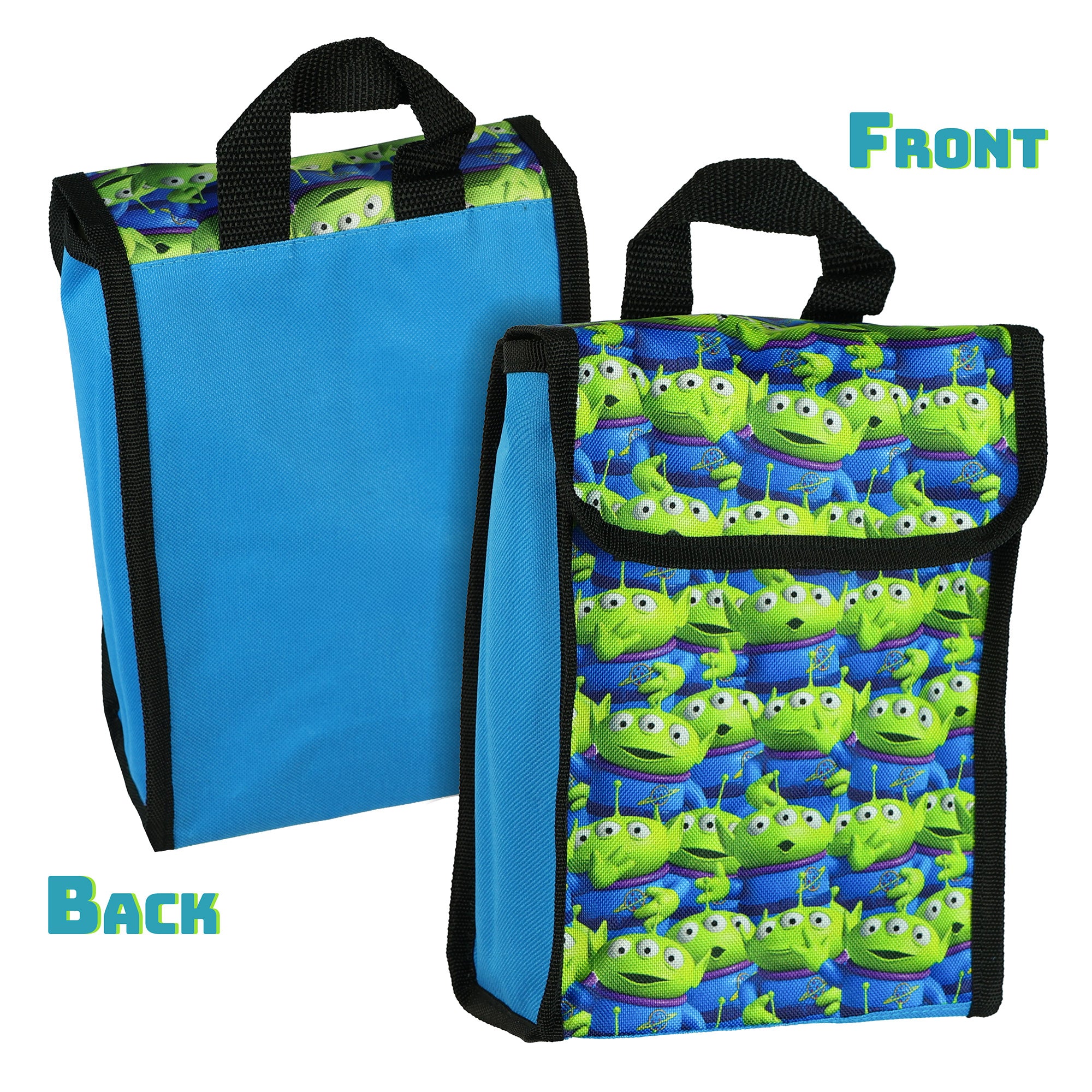 Disney Toy Story Backpack 16" Buzz Woody and Friends 5 Piece Detachable Lunch Box