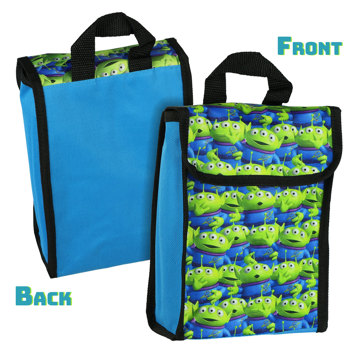 Disney Toy Story Backpack 16" Buzz Woody and Friends 5 Piece Detachable Lunch Box