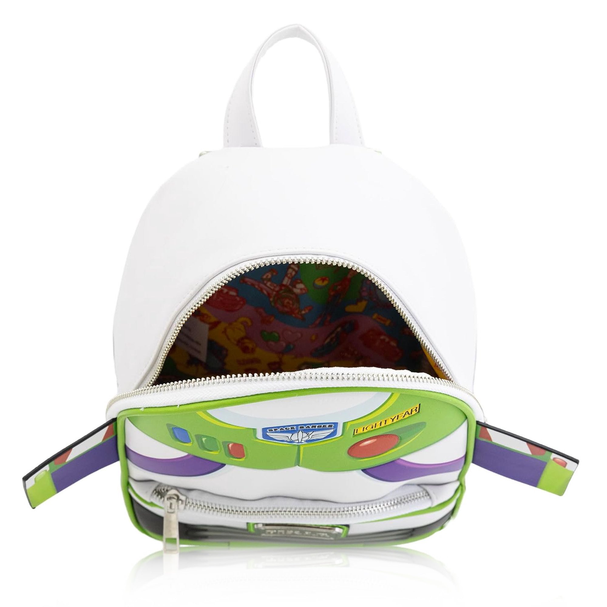 Disney Toy Story Mini Backpack 10" Buzz Lightyear Faux Leather Purse