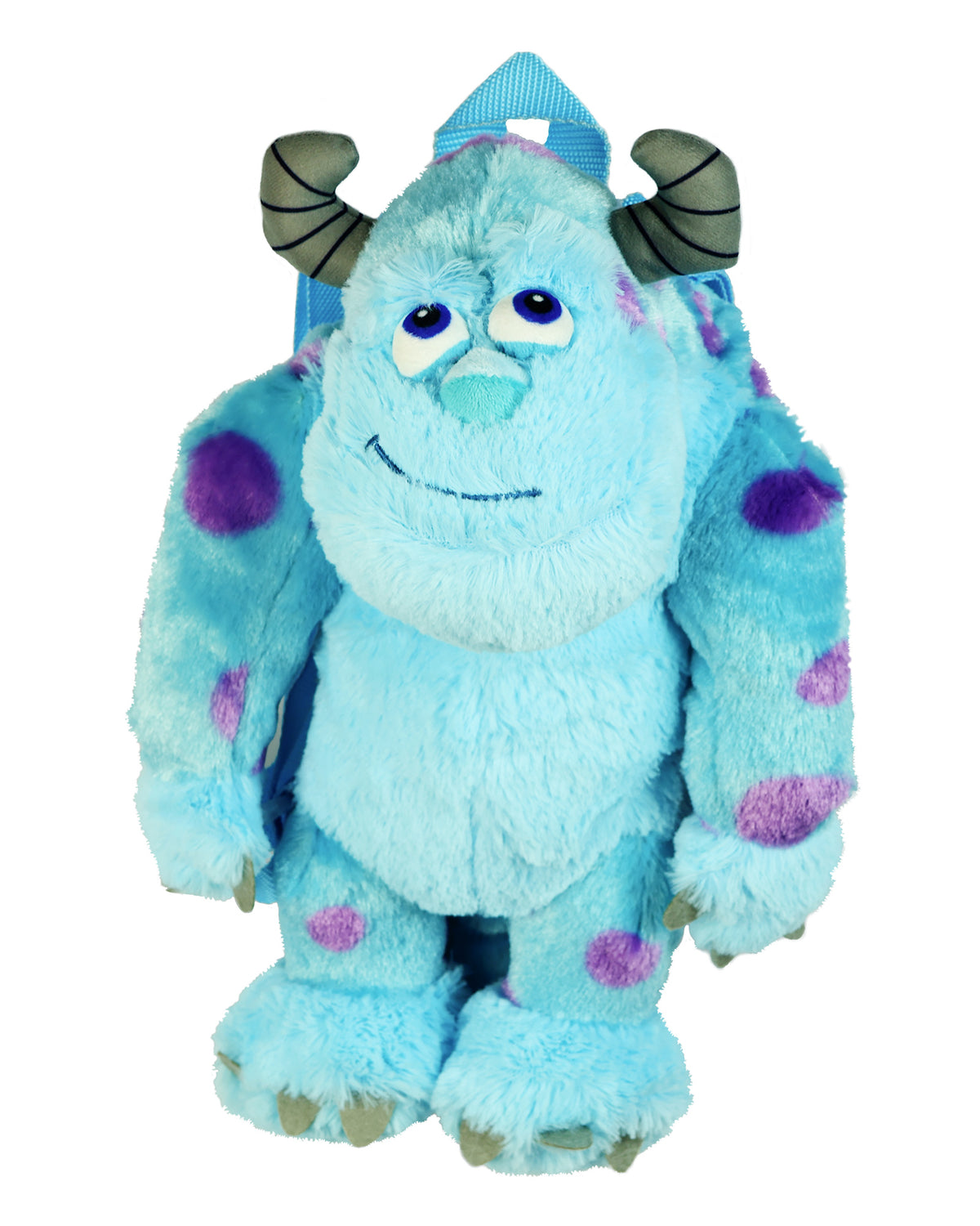 Disney Monsters Inc Plush Backpack Sulley Bag 12" With Adjustable Straps