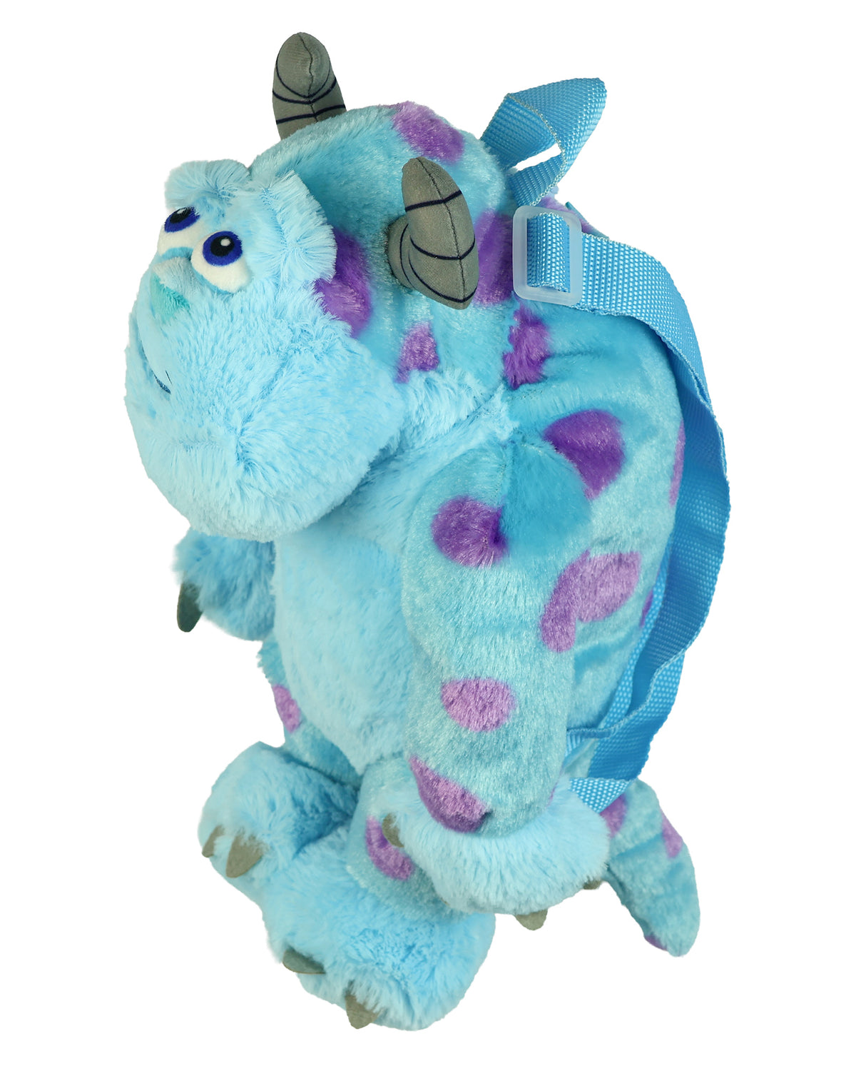 Disney Monsters Inc Plush Backpack Sulley Bag 12" With Adjustable Straps
