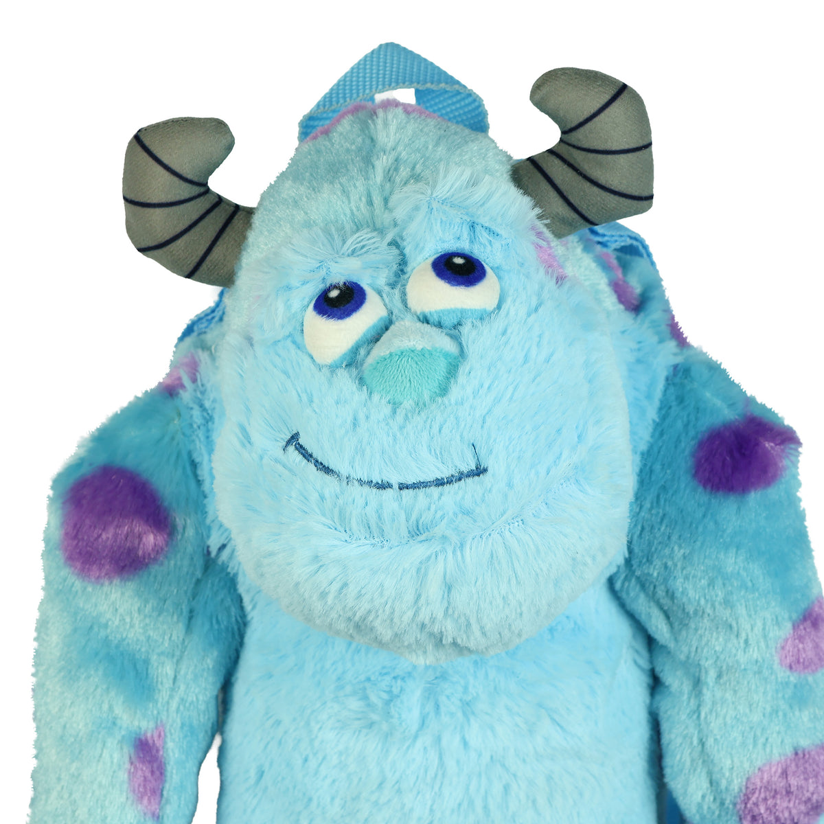Disney Monsters Inc Plush Backpack Sulley Bag 12" With Adjustable Straps