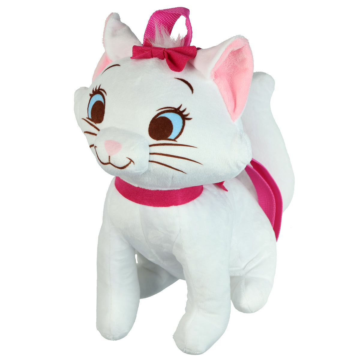 Disney The Aristocats Plush Backpack Marie Bag 12" With Adjustable Straps