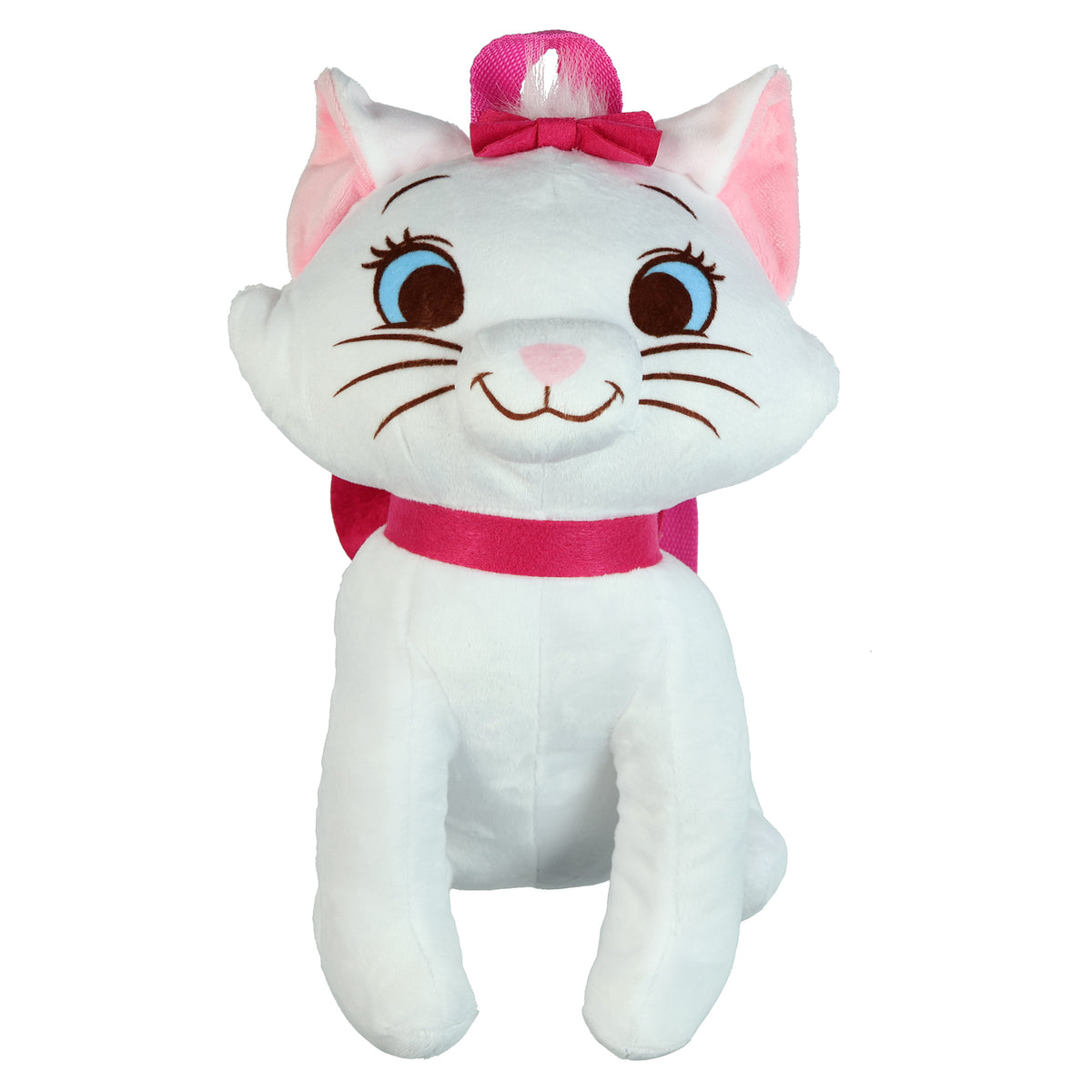 Disney The Aristocats Plush Backpack Marie Bag 12" With Adjustable Straps