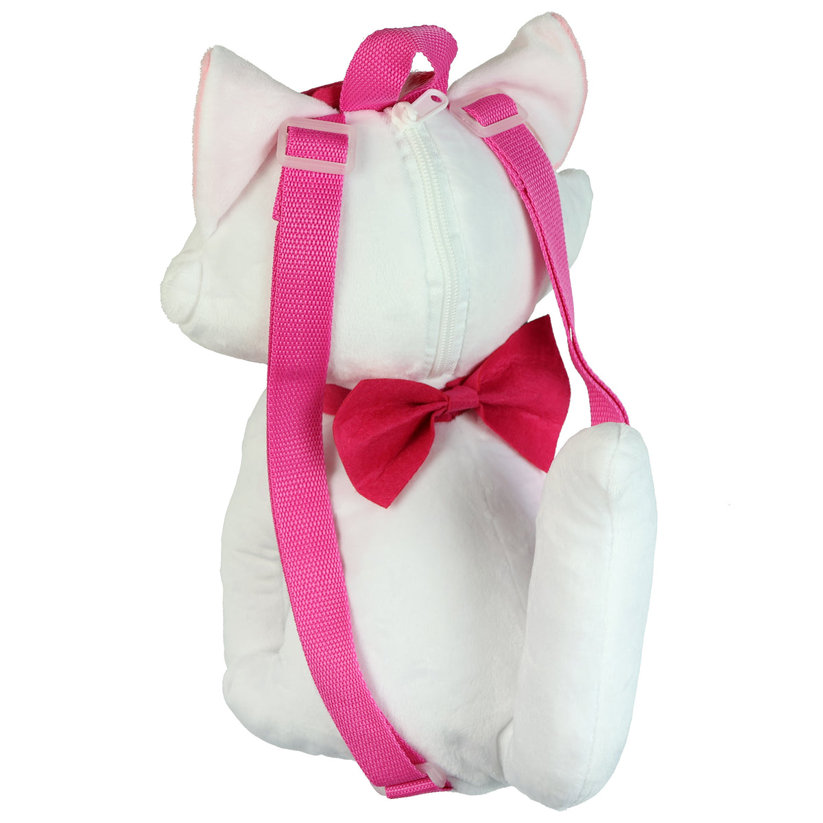 Disney The Aristocats Plush Backpack Marie Bag 12" With Adjustable Straps