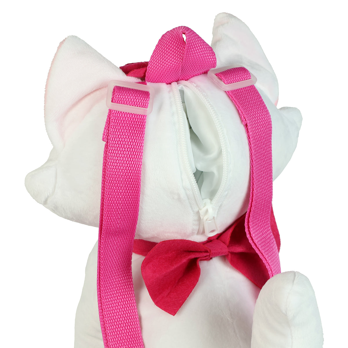 Disney The Aristocats Plush Backpack Marie Bag 12" With Adjustable Straps