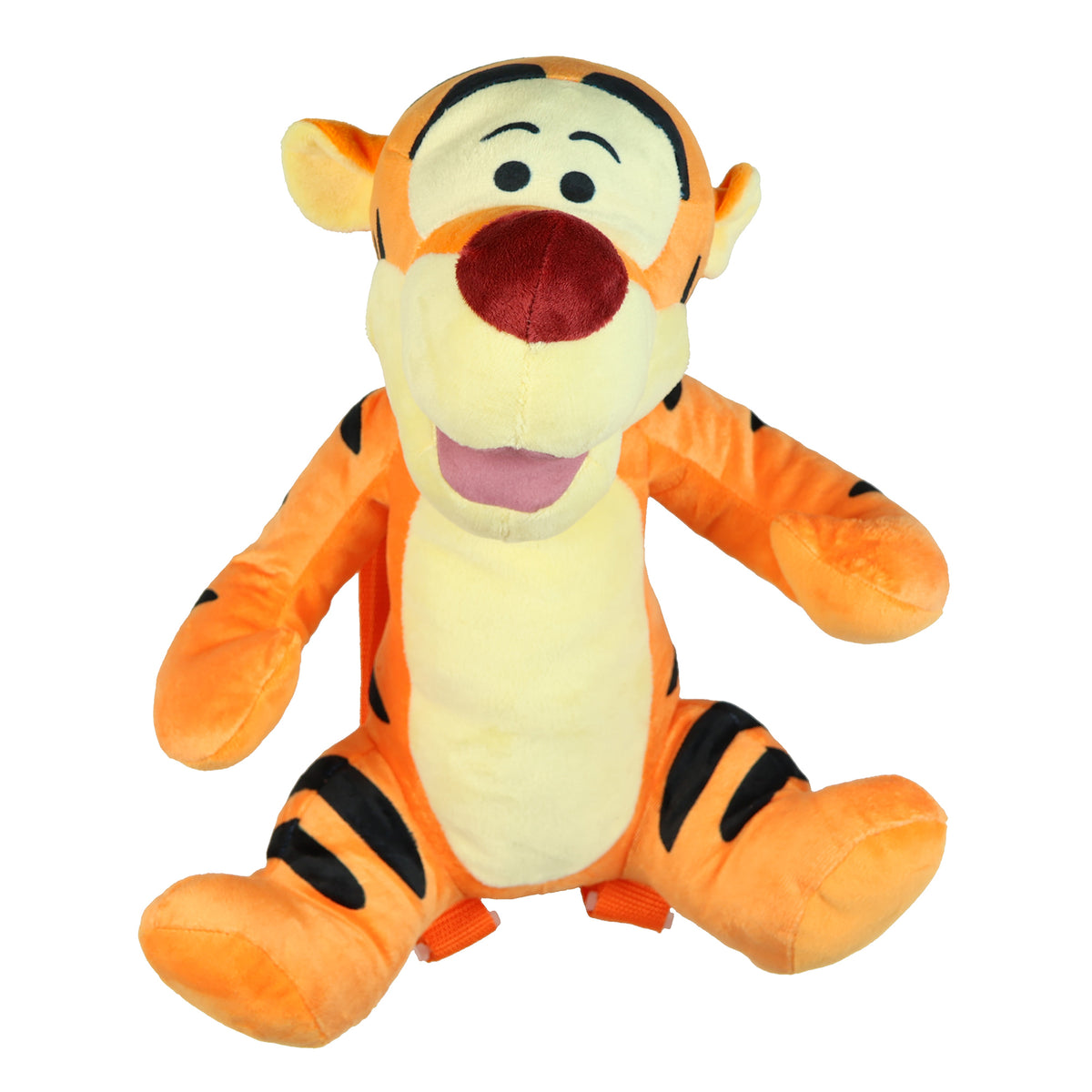 Disney Winnie The Pooh Plush Backpack Tigger Bag 13" With Adjustable Straps